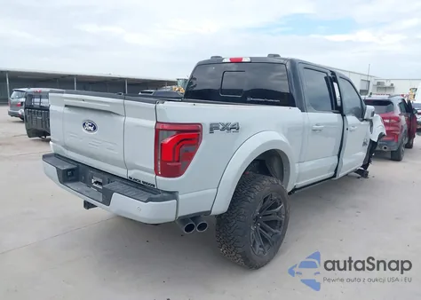 2024 Ford F-150 Lariat z USA, uszkodzony, nr VIN 1FTFW5L89RFB36581